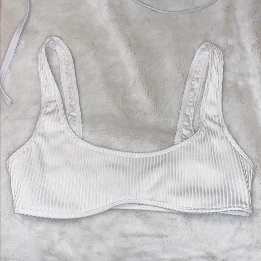 White Bikini Top
